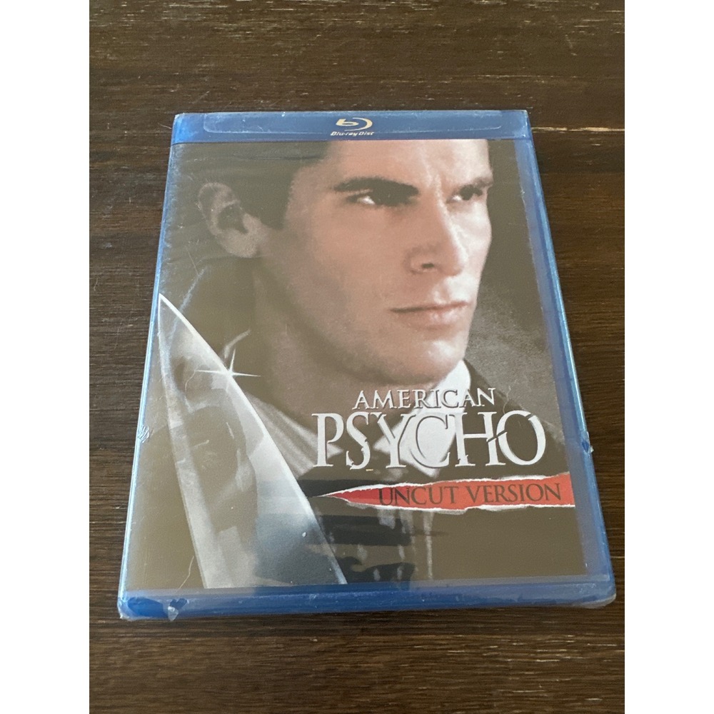American Psycho Blu-ray Uncut Version Christian Bale Lionsgate Unrated New